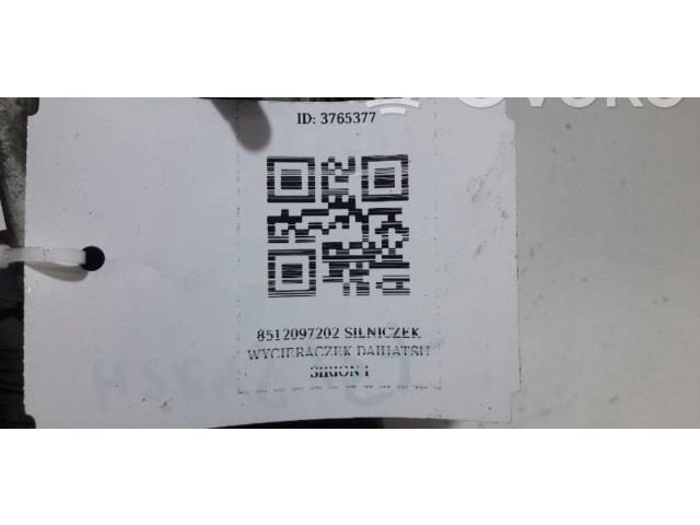 Моторчик дворников 8512097202 Daihatsu Sirion