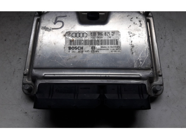 Блок управления двигателя 0281010405   Audi A4 S4 B6 8E 8H