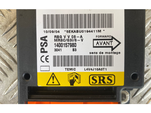 Блок подушек безопасности 1400157980, 5EKABU0194411M   Peugeot 807