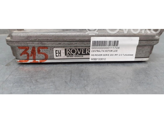 Motorsteuergerät Блок управления MSB100610 Rover 200 XV