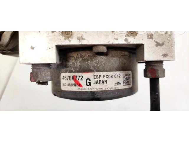 Блок АБС 4670A772, 06.2162-2782.4 Mitsubishi ASX
