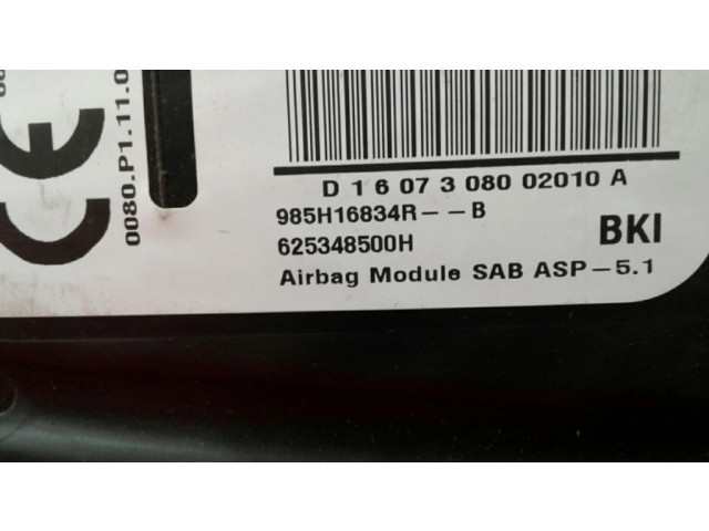 Подушка безопасности в сиденье 985H1683R Renault Captur