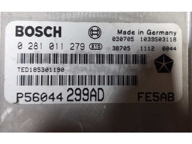 Блок подушек безопасности 56044299AD, 0281011279 Jeep Cherokee III KJ