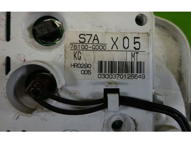 Přístrojová deska Honda Stream 2001 78100-G000