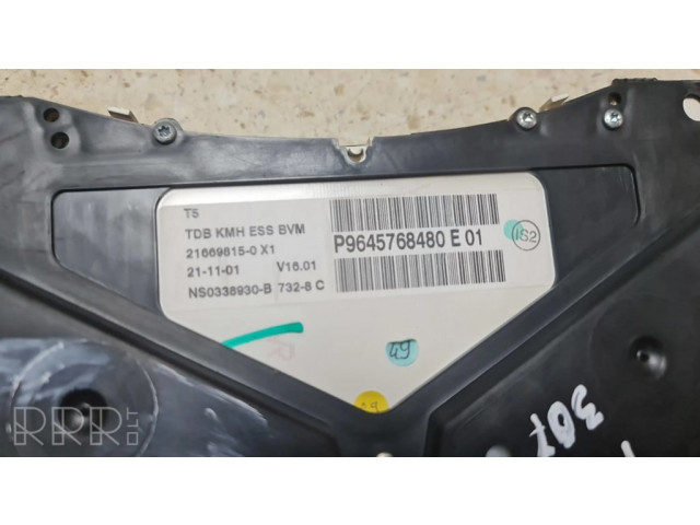 Přístrojová deska Peugeot 307 2002 216698150X1, P9645768480