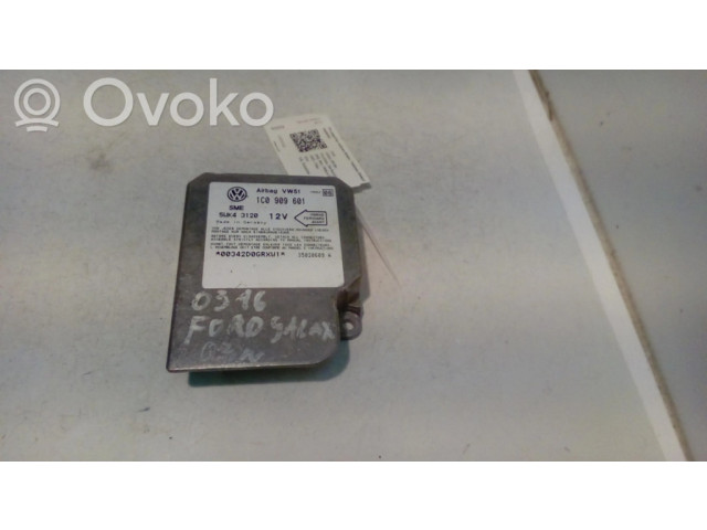 Блок подушек безопасности 1C0909601, 5WK43120 Ford Galaxy