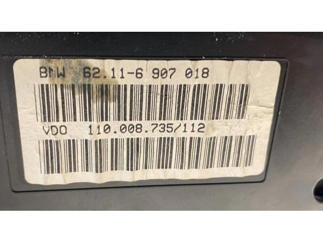 Přístrojová deska BMW 5 E39 2001 6907018, 1100087351