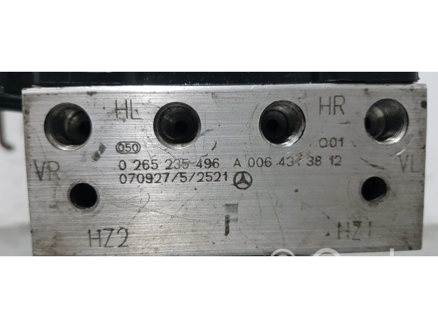 Блок АБС A0064313812, ABS Mercedes-Benz A W169 2004-2012 года