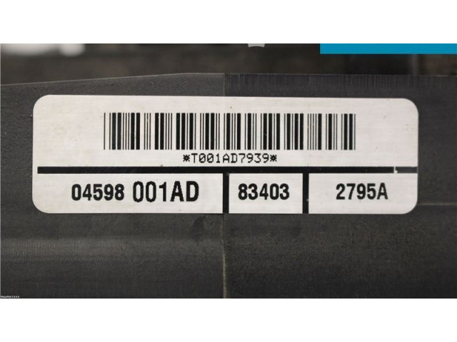 Вентилятор радиатора     04598001AD    Chrysler 300 - 300C 