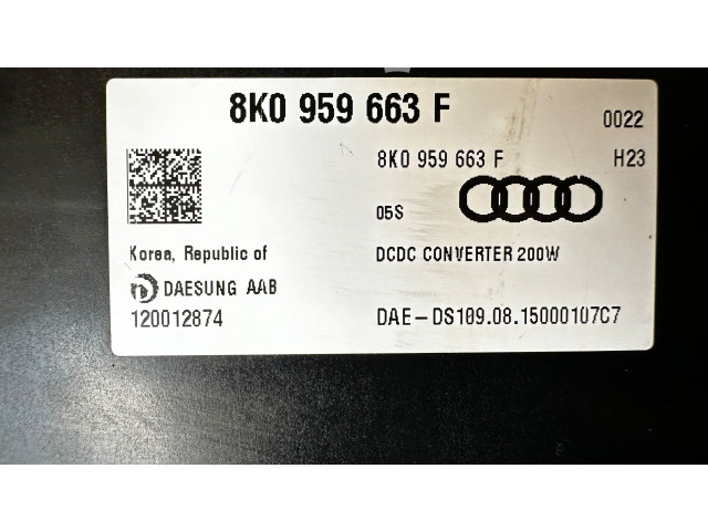 Блок управления 8K0959663F Audi A7 S7 4G