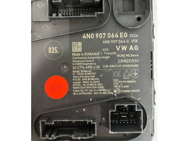 Блок управления 4N0907064EG Audi A6 S6 C8 4K