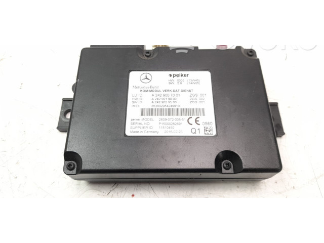 Блок управления A2429007001   Mercedes-Benz GLE (W166 - C292)