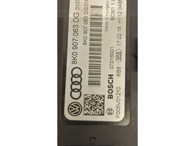 Блок комфорта 8K0907063DG Audi Q5 SQ5