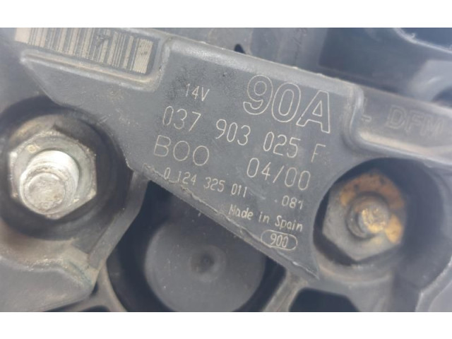 Генератор 037903025F, 037903025F Skoda Fabia Mk2 (5J)