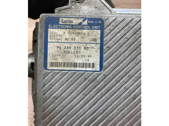 Řídící jednotka 9628903580 Peugeot 806 2000