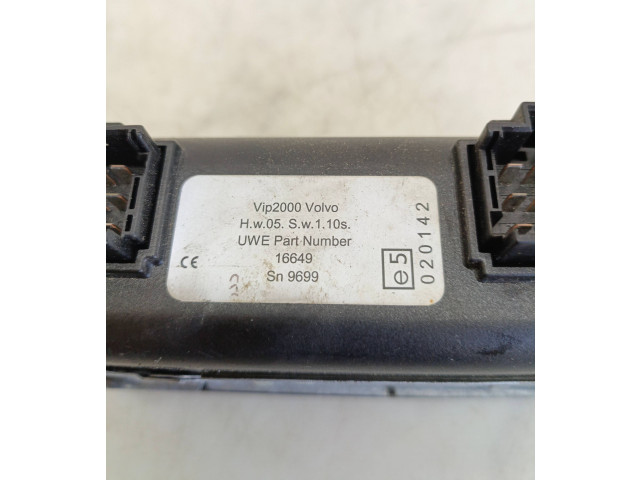 Блок управления кондиционера воздуха / климата/ печки (в салоне) 020142, E5020142   Volvo V70