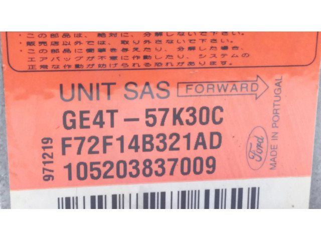 Блок подушек безопасности GE4T57K30C, F72F14B321AD Mazda 626