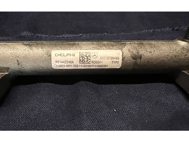 Топливная рампа R9144Z240A, A6510700495   Jeep Compass  