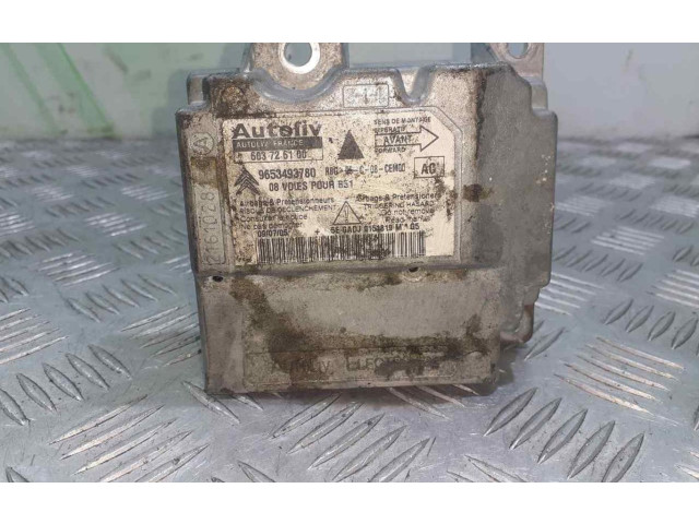 Блок подушек безопасности 9653493780   Citroen C4 I