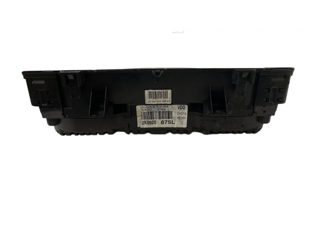 Přístrojová deska  Volkswagen Caddy 2015 2K0920875L, VDD0241508  