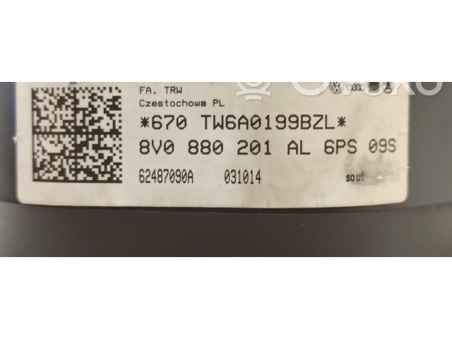 Подушка безопасности водителя 8V0880201AL   Audi A7 S7 4G