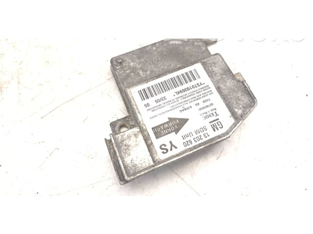 Блок подушек безопасности 13203620   Opel Meriva A
