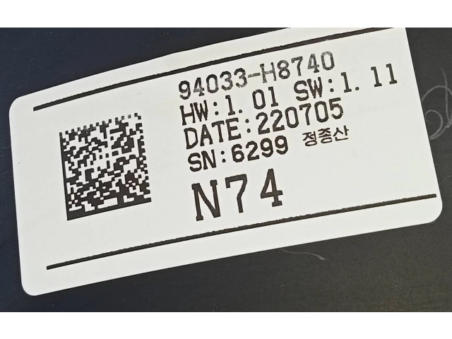 Přístrojová deska KIA Stonic 2022 94033H8740, 220705