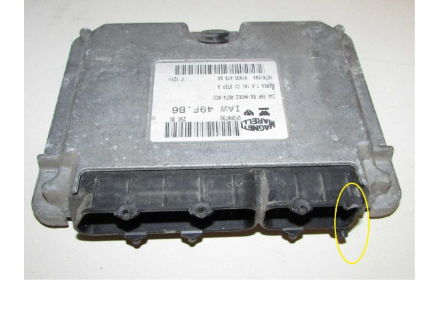 Блок управления 46761564, MagnetiMarelli Fiat Marea