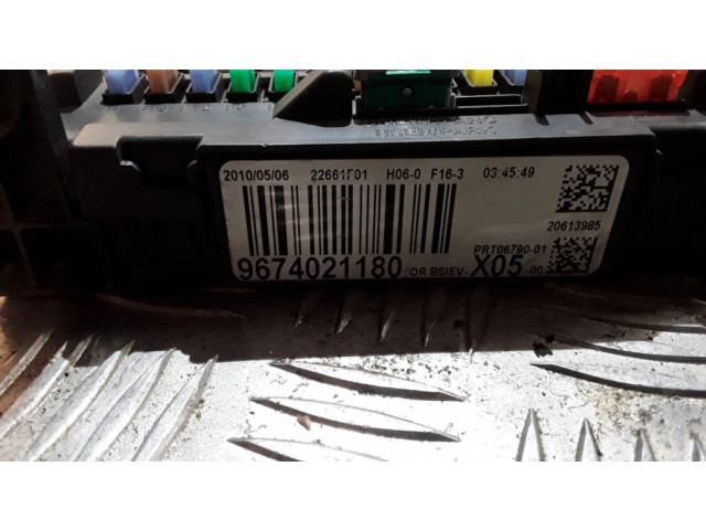 Блок комфорта 9674021180   Citroen C3 Picasso   