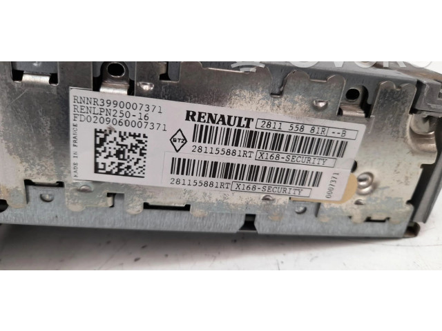 Turbodmychadlo Радио/ проигрыватель CD/DVD / навигация 281155881R Renault Laguna III