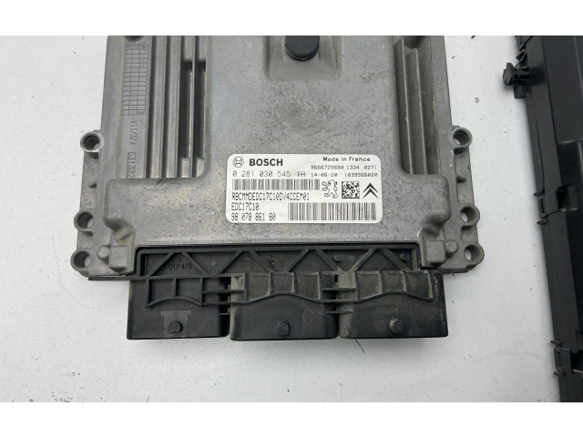 Комплект блоков управления 0281030545, 0281030545   Peugeot 2008 I