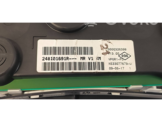 Панель приборов 248101691R-MR Dacia Dokker