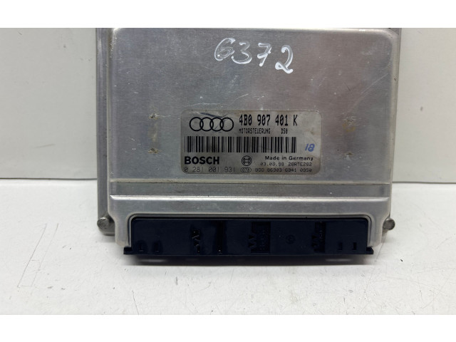 Блок управления двигателя 4B0907401K   Audi A6 S6 C5 4B
