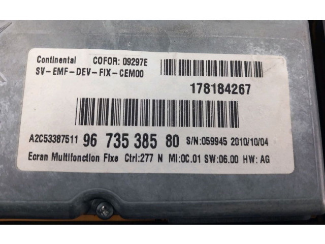 Панель приборов 00006103E4, 00006103E4 Citroen C8