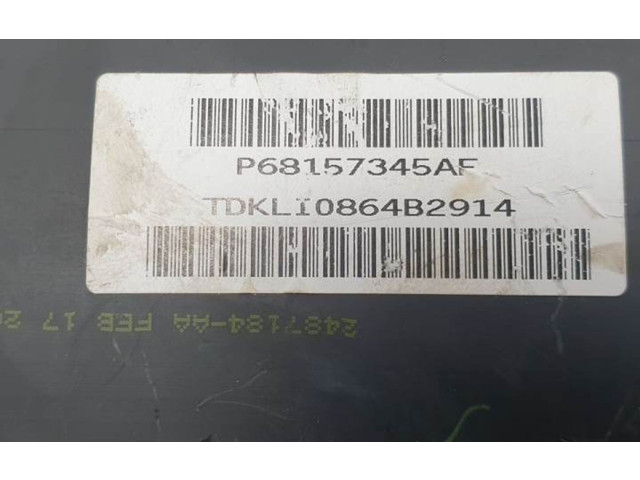 Подушка безопасности пассажира P68157345AF Jeep Cherokee