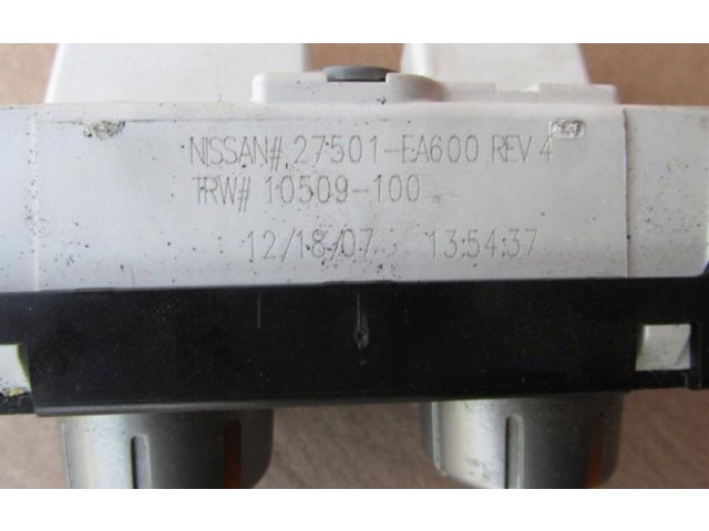 Блок управления кондиционера воздуха / климата/ печки (в салоне) Nissan Pathfinder R51