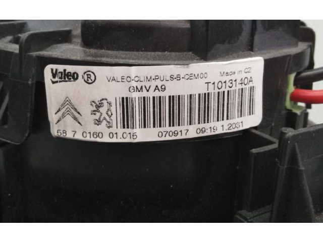 Вентилятор печки    587016001015, E3-B2-39-1   Peugeot 2008 I