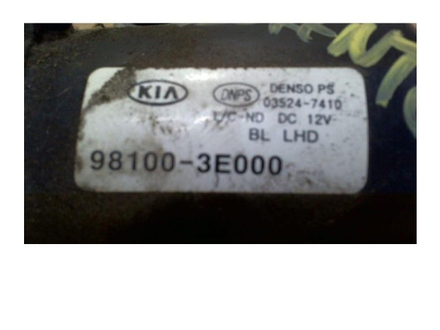 Моторчик дворников 981103E000, 981103E000 KIA Sorento