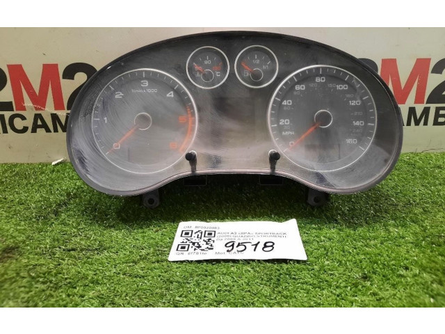 Панель приборов 8P0920983, 8P0920983   Audi A3 S3 A3 Sportback 8P       