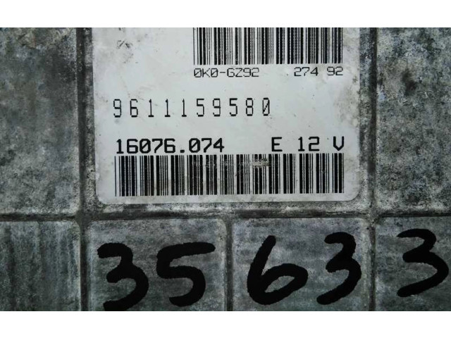 Řídící jednotka 9611159580, 35633 Peugeot 405 1992