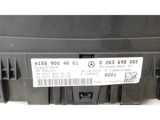 Přístrojová deska Mercedes-Benz GLA W156 2014 A1569004601
