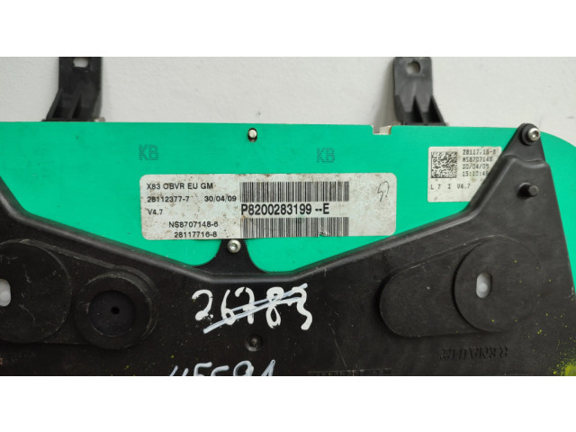 Панель приборов P8200283199E, 8200283199   Opel Vivaro       