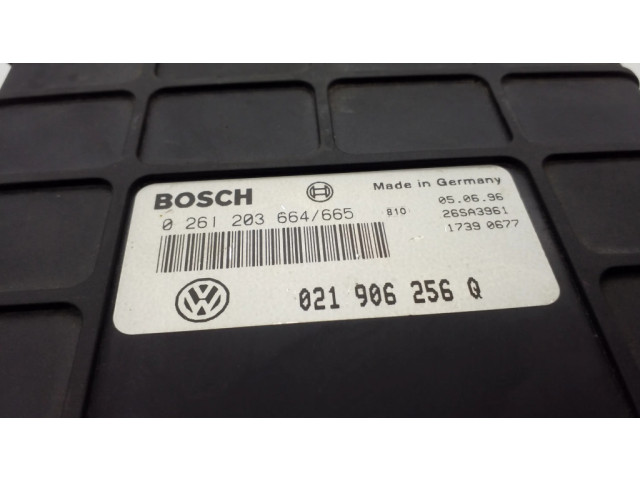 Блок управления двигателя 021906256Q, 0261203664 Ford Galaxy