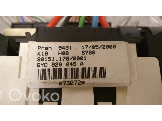 Блок управления климат-контролем 6Y0820045A, 6Q0819445   Skoda Fabia Mk1 (6Y)