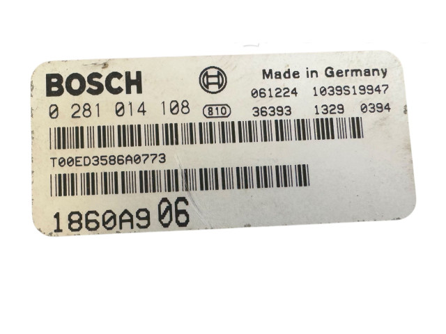 Блок управления двигателя 1860A906, 1039S19947   Mitsubishi Outlander