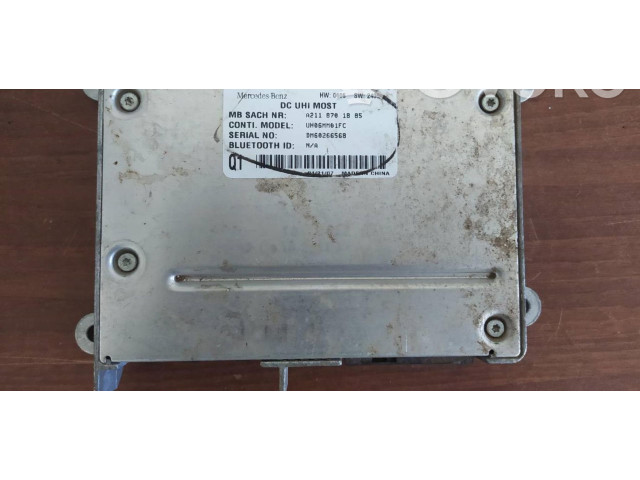 Блок управления двигателя A2118701885 Mercedes-Benz ML W164