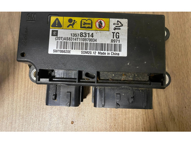 Блок подушек безопасности 13578314, 5WY86620E   Chevrolet Spark