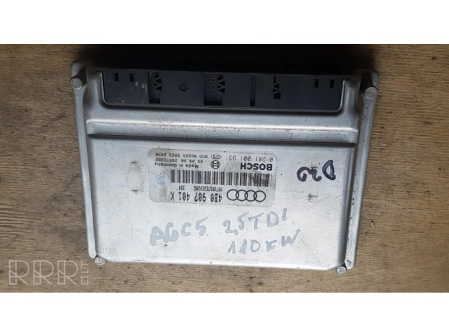 Řídící jednotka 4B0907401K, 28RTE282 Audi A4 S4 B5 8D 2000