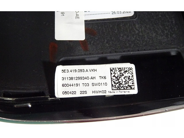 Руль Skoda Octavia Mk4 2019 - года 5E3419093A