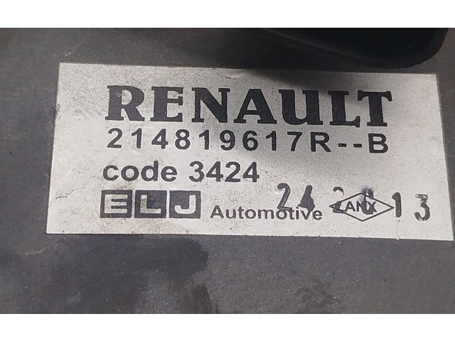 Вентилятор радиатора     214819617R, 3424    Dacia Dokker 